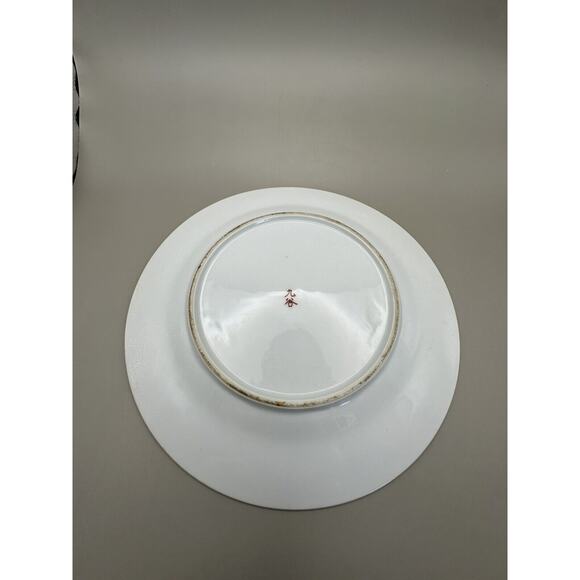 Vintage Kutani 7" Teapot and 8" Plate Geisha Pattern 1960s Japan - Picture 3 of 11